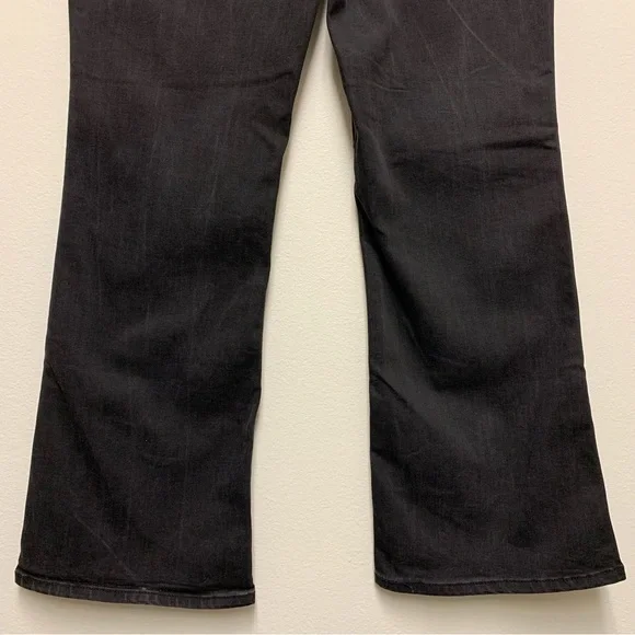 Carhartt Original Fit Jasper Bootcut Jeans‎ Size 14 Regular Black Stretch 100649 - Picture 8 of 11